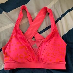 Pink Adidas SportsBra/Top Sz xs/s